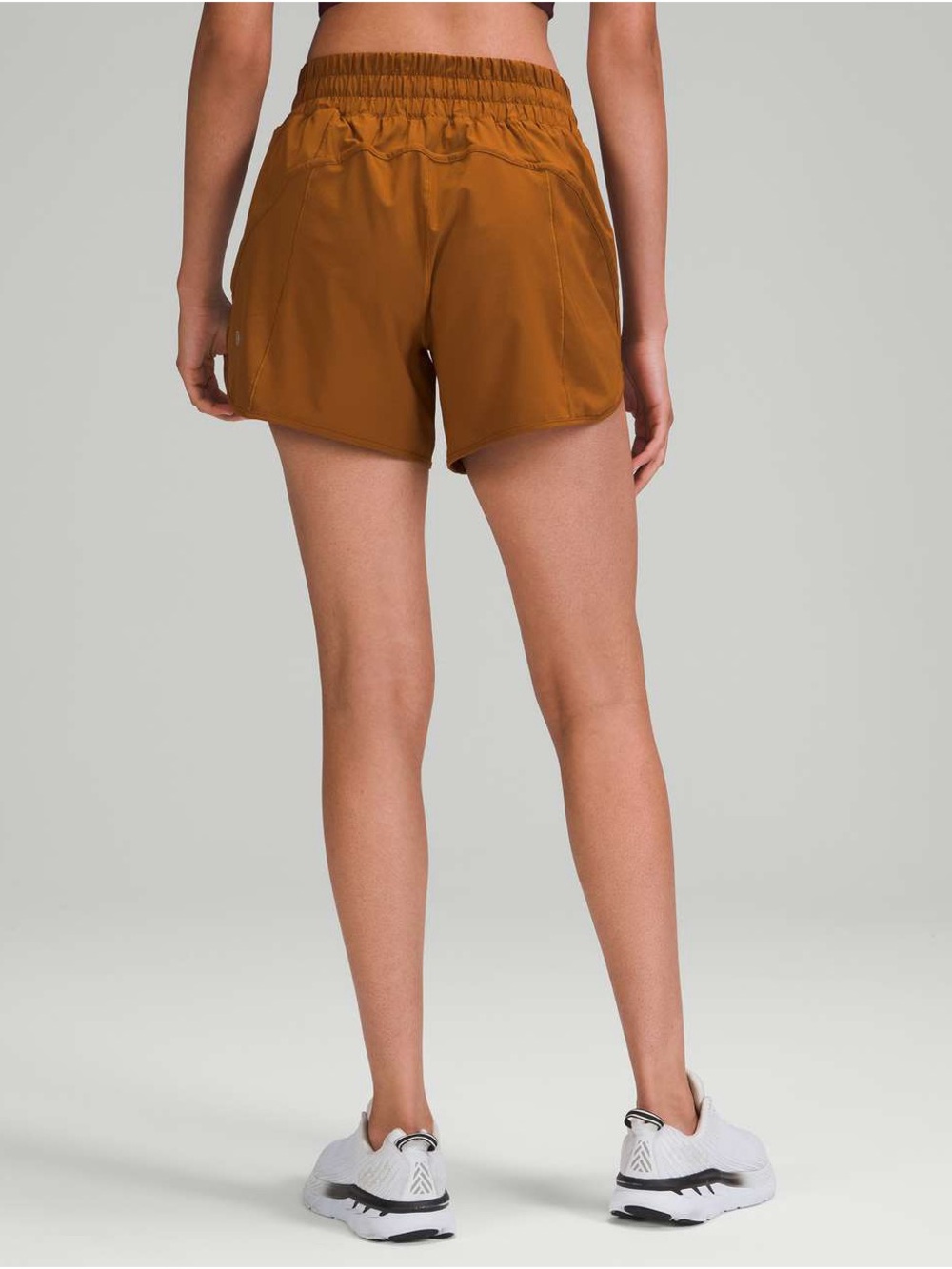 lululemon athletica Women’s Ochre Athletic Run Short - Picture 2 of 4